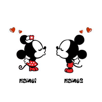 Minnie Mickey Mouse Kiss Minnie Mouse Kiss2600x600 400x400