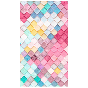 Multicolored tiles